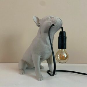 Franse bulldog design lamp