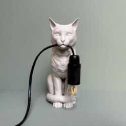 Katten Lamp in bek 1